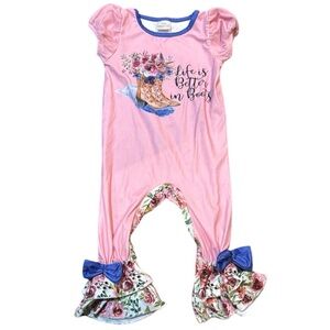 Boutique baby bodysuit